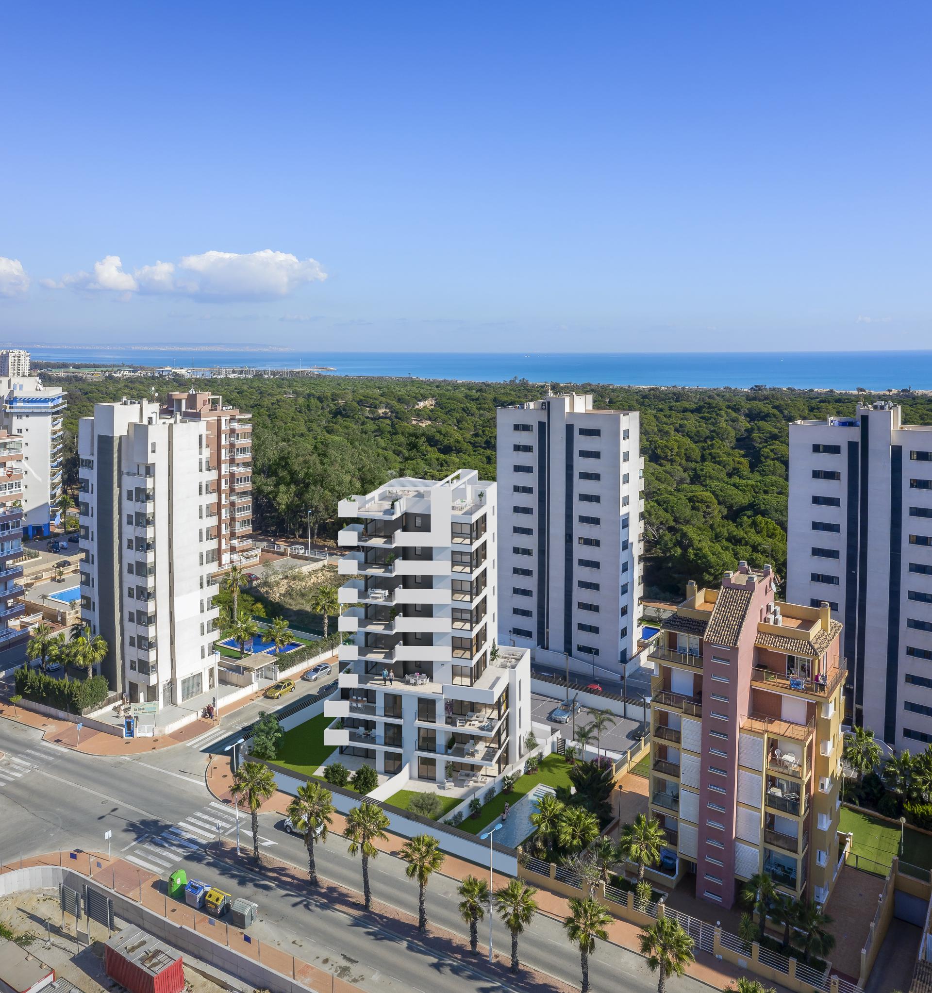 3 chambre Appartements - terrasse sur le toit à Guardamar - Nouvelle construction in Medvilla Spanje