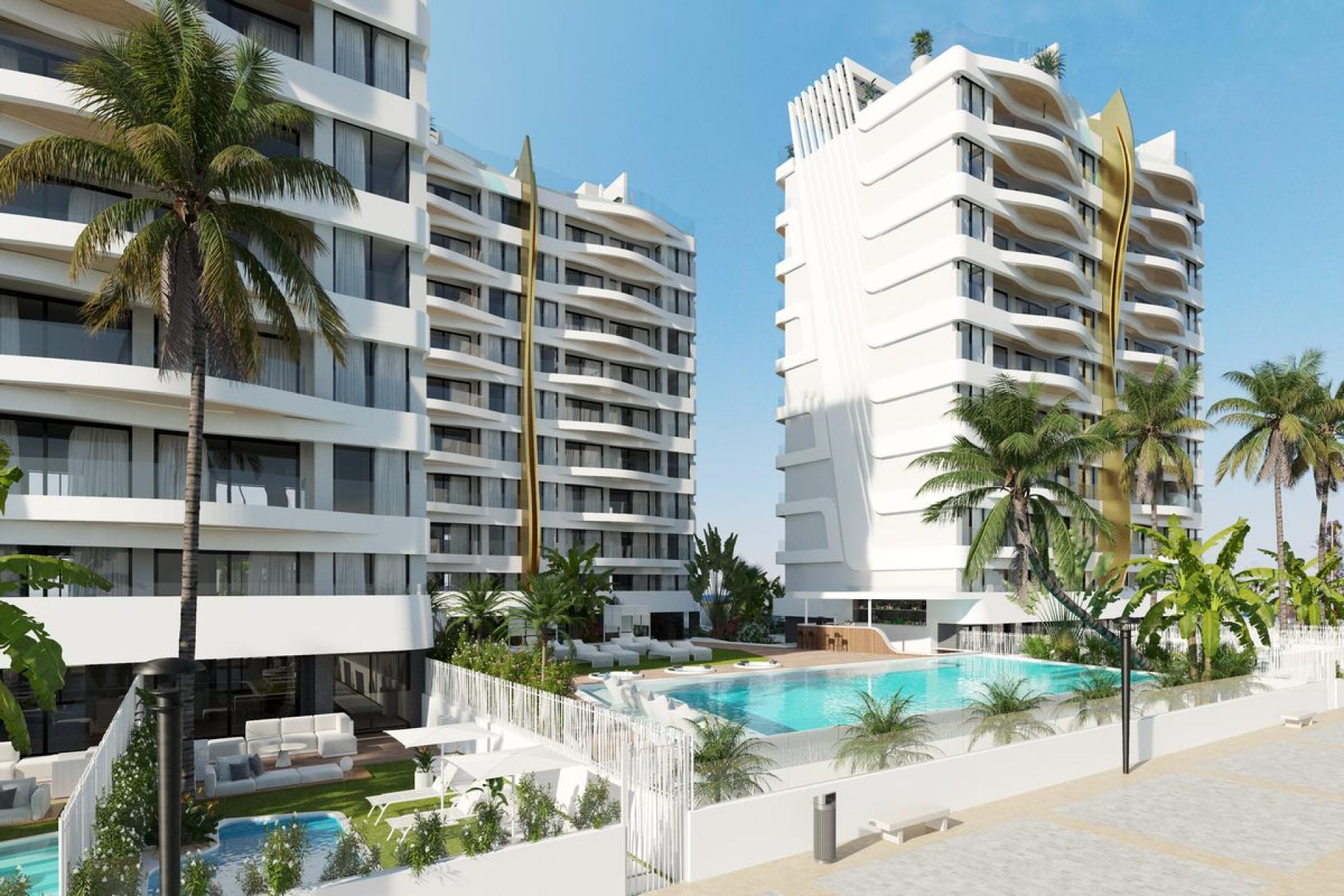 3 chambre Appartements - terrasse sur le toit à La Manga Del Mar Menor - Nouvelle construction in Medvilla Spanje