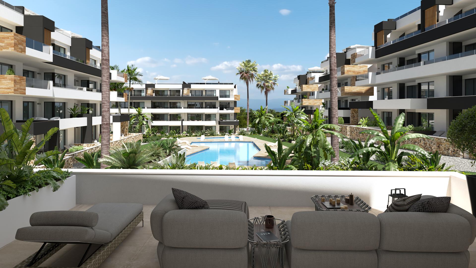 2 chambre Appartements - terrasse sur le toit à Orihuela Costa - Nouvelle construction in Medvilla Spanje