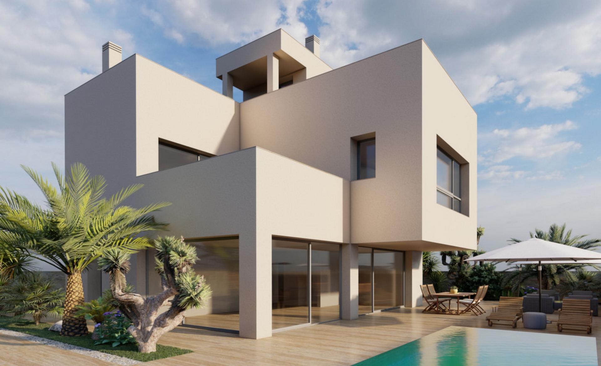 Villa de luxe près de la plage, Torre de la Horadada, Alicante, Costa Blanca Sud in Medvilla Spanje