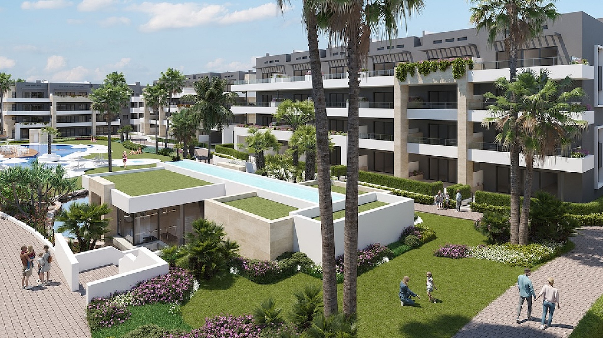 Appartements à 500m de la plage à Playa Flamenca, Orihuela in Medvilla Spanje