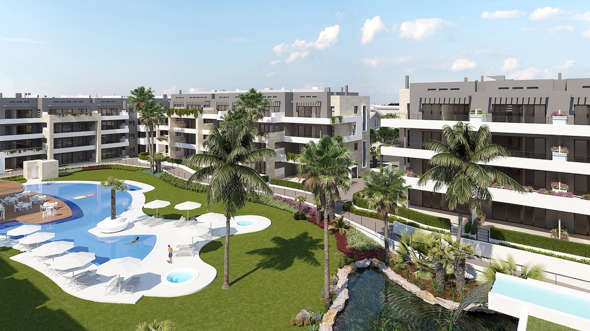 Appartements à 500m de la plage à Playa Flamenca, Orihuela in Medvilla Spanje