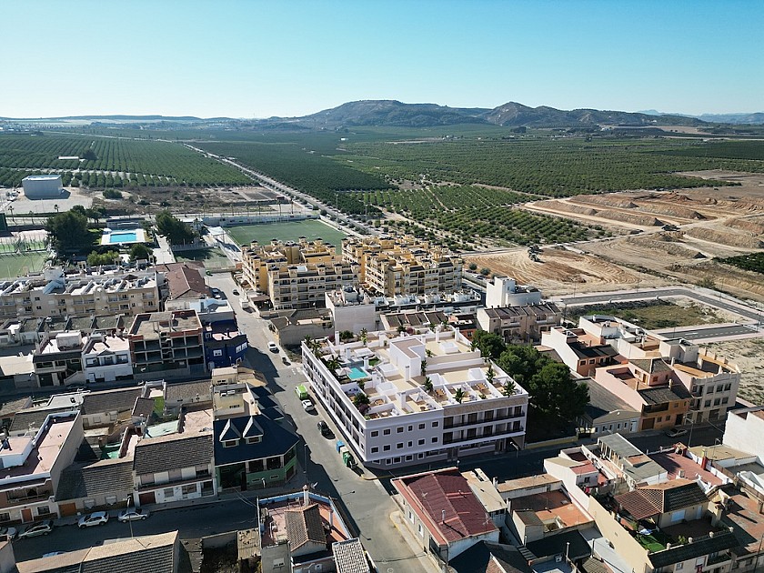 3 chambre Appartements - terrasse sur le toit à Algorfa in Medvilla Spanje