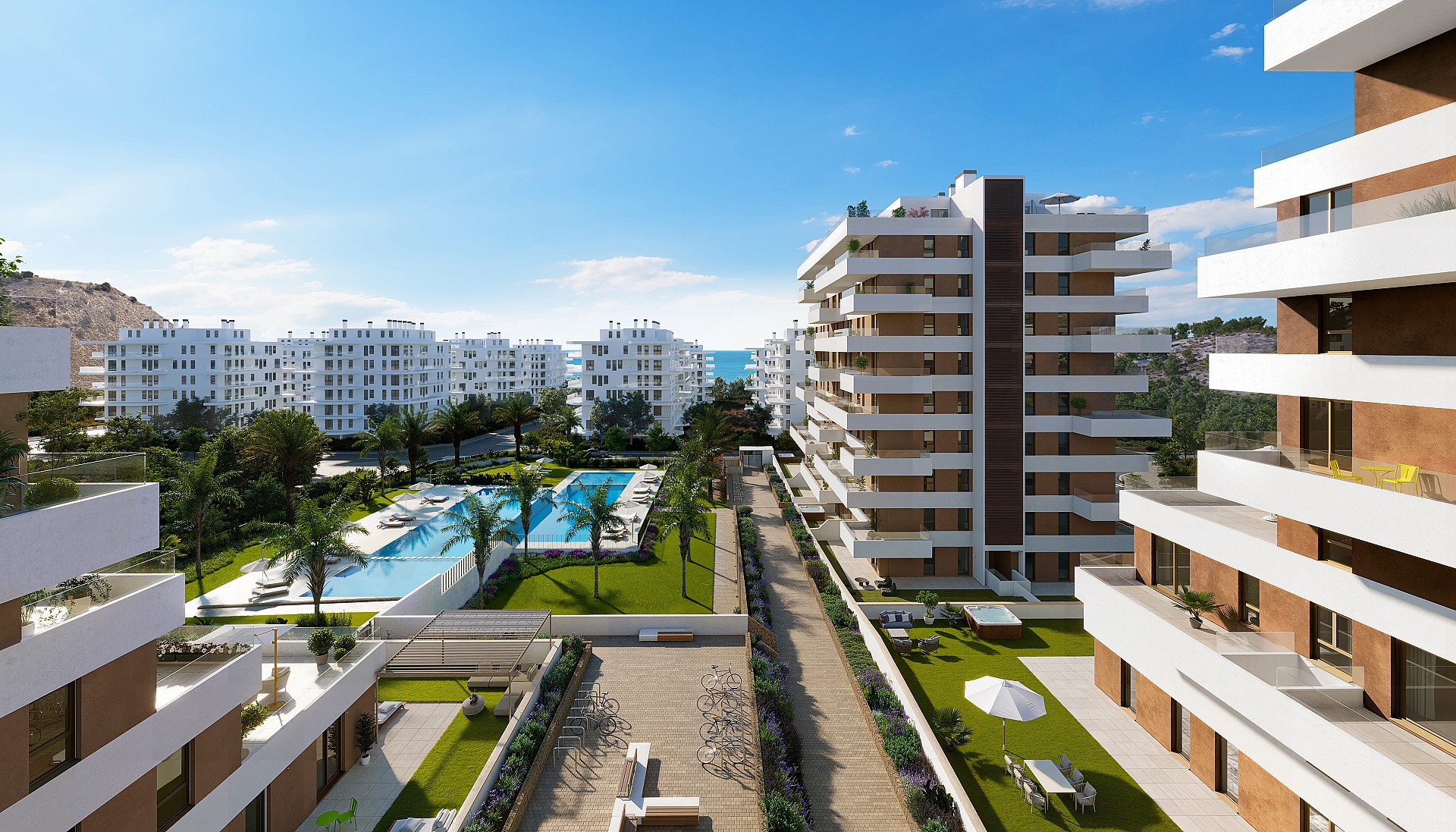 3 chambre Appartement - terrasse à Villajoyosa - Nouvelle construction in Medvilla Spanje