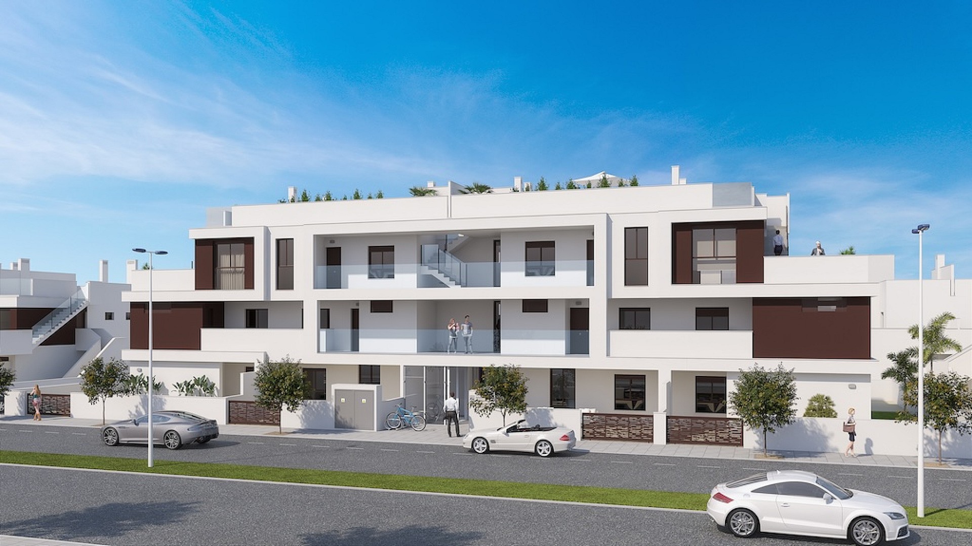 2 chambre Appartements - terrasse sur le toit à Torre de la Horadada - Nouvelle construction in Medvilla Spanje