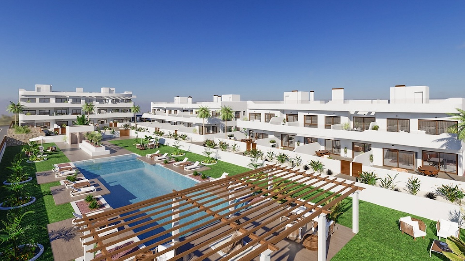 2 chambre Appartements - terrasse sur le toit à Los Alcazares - Nouvelle construction in Medvilla Spanje