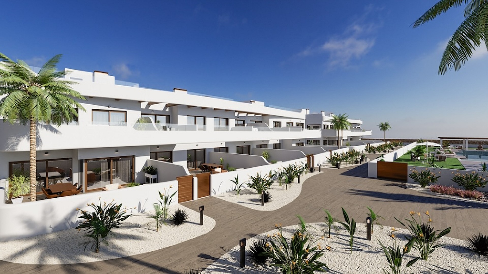 2 chambre Appartements - terrasse sur le toit à Los Alcazares - Nouvelle construction in Medvilla Spanje