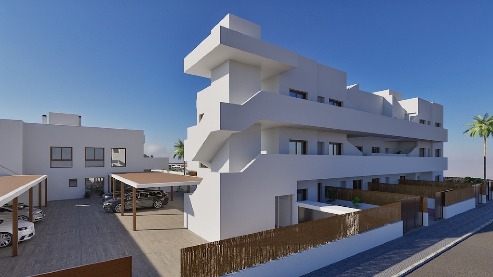 2 chambre Appartements - terrasse sur le toit à Los Alcazares - Nouvelle construction in Medvilla Spanje