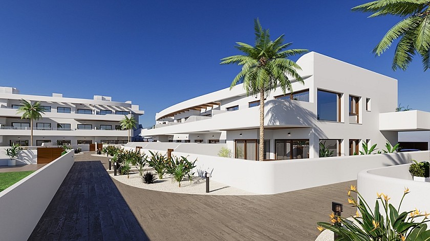 3 chambre Appartements - terrasse sur le toit à Los Alcazares in Medvilla Spanje