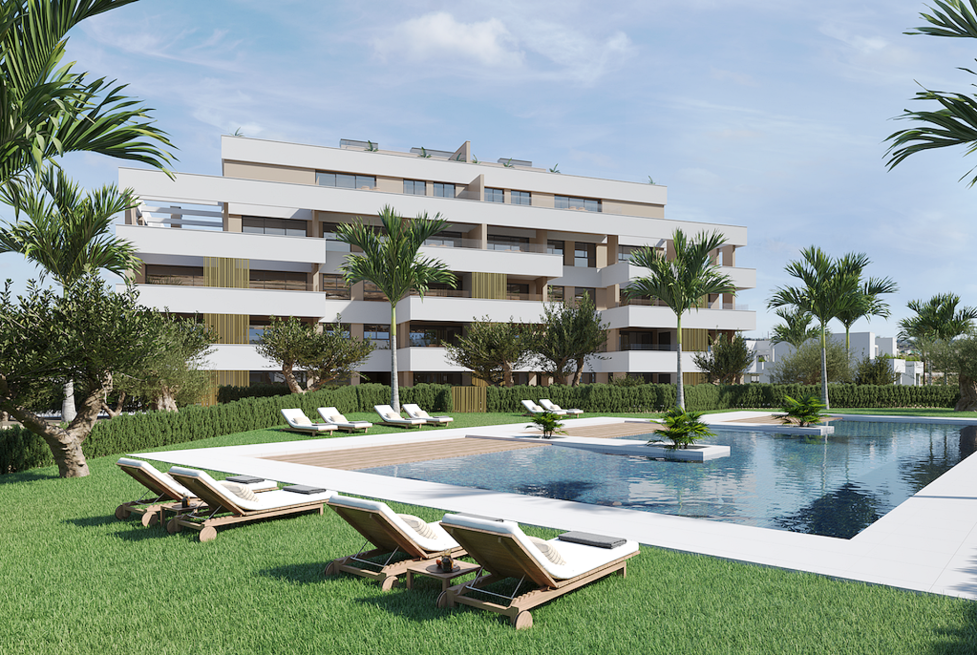 3 chambre Appartements - terrasse sur le toit à Santa Rosalía Resort - Nouvelle construction in Medvilla Spanje