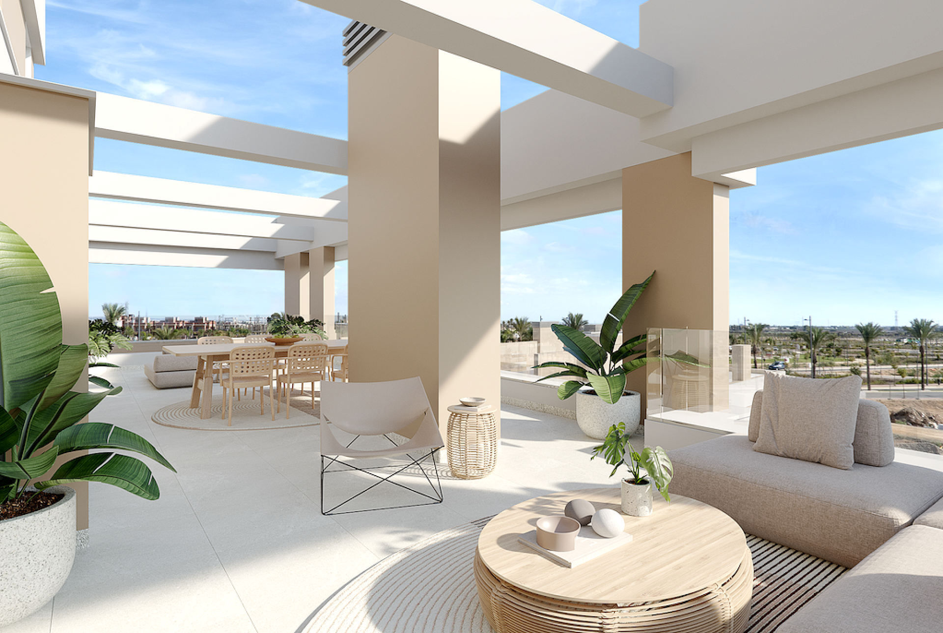 3 chambre Appartements - terrasse sur le toit à Santa Rosalía Resort - Nouvelle construction in Medvilla Spanje