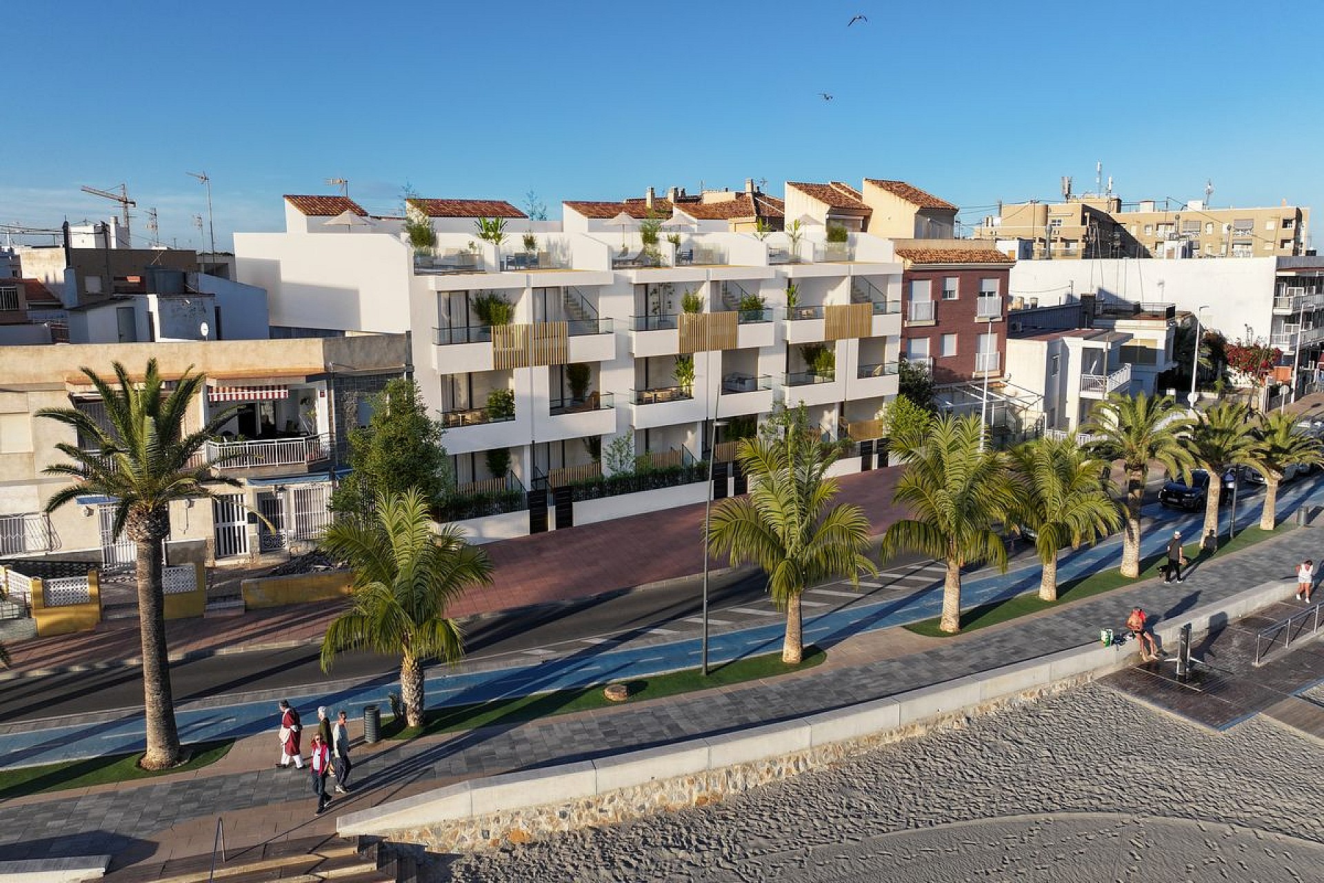 3 chambre Appartements - terrasse sur le toit à Lo Pagan - Nouvelle construction in Medvilla Spanje