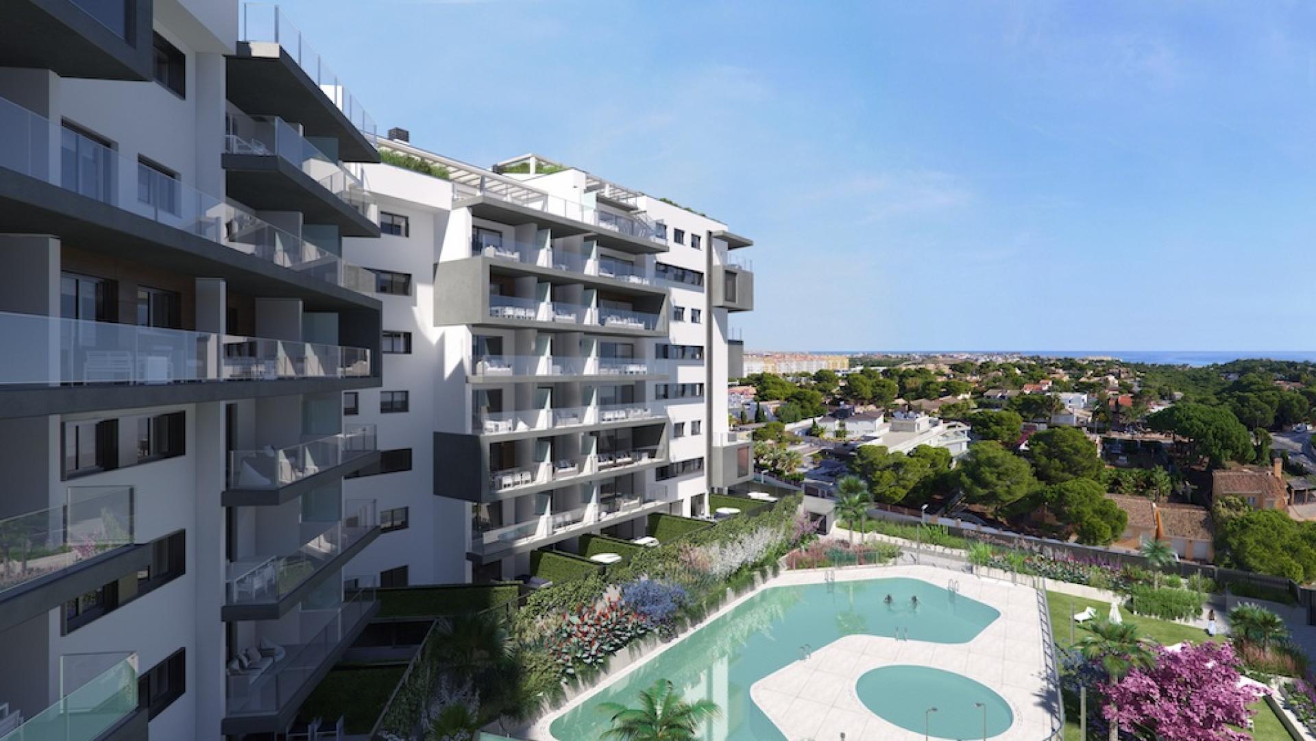 3 chambre Appartements - terrasse sur le toit à Campoamor - Orihuela Costa - Nouvelle construction in Medvilla Spanje