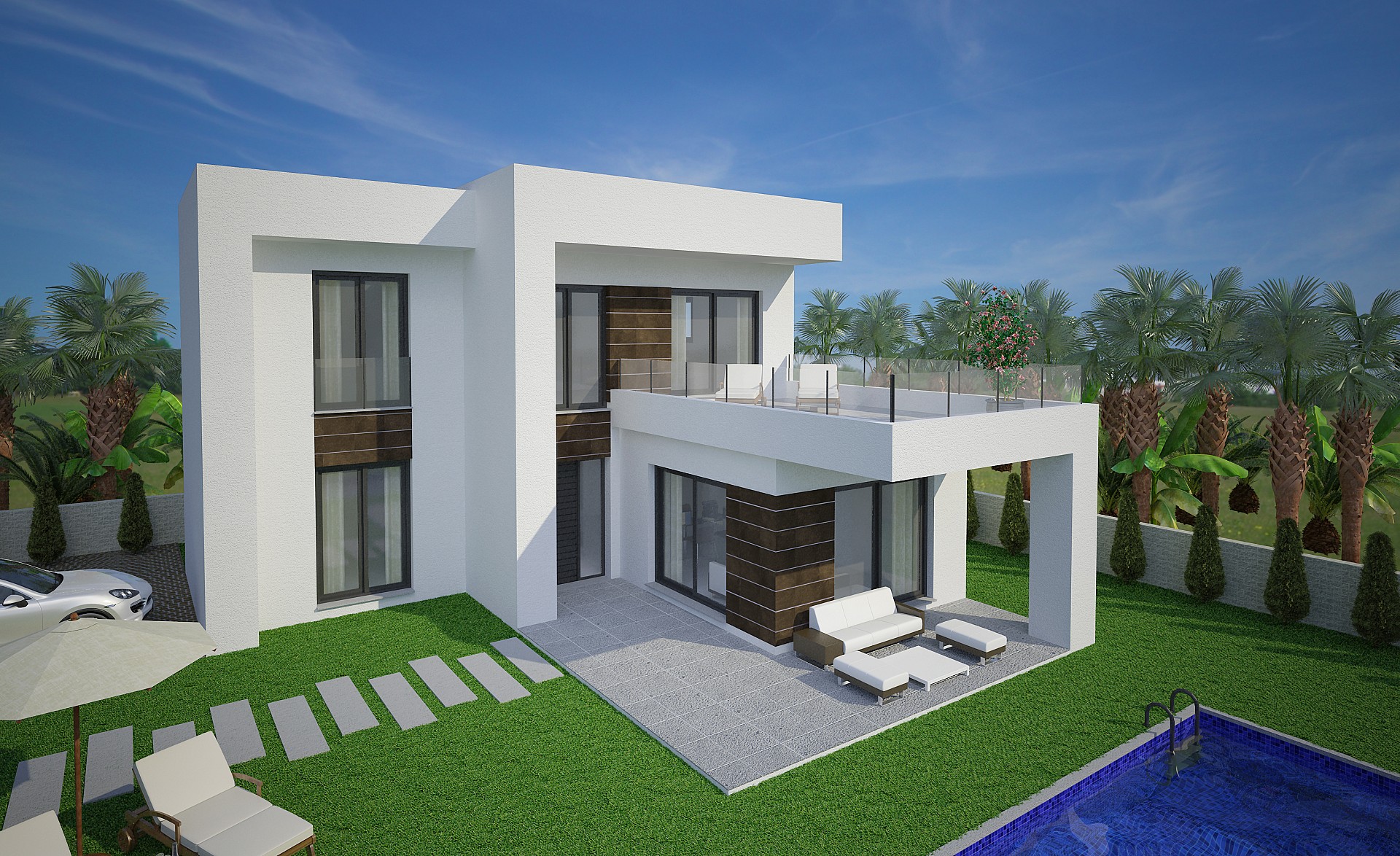 3 chambre Villa à Benijòfar - Nouvelle construction in Medvilla Spanje