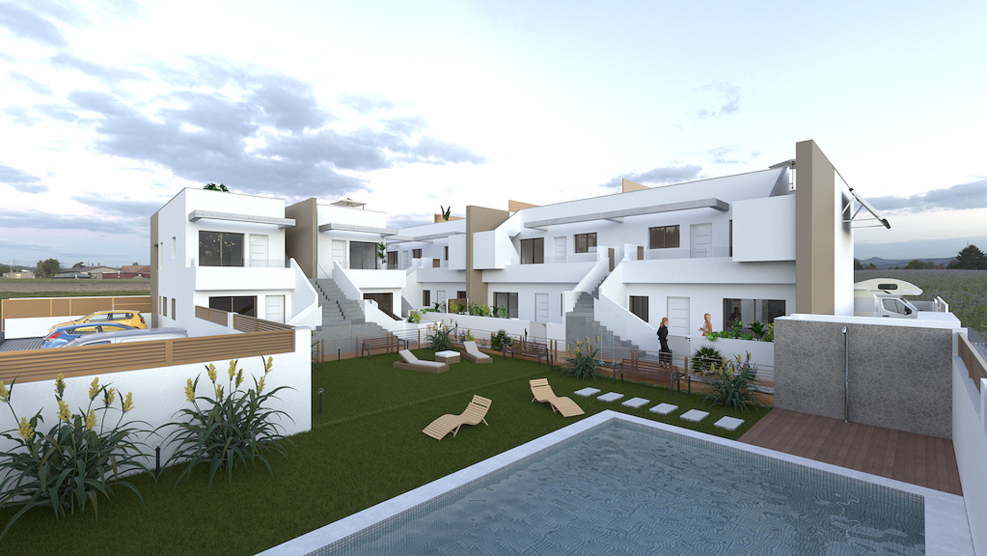 2 chambre Appartements - terrasse sur le toit à Pilar de la Horadada - Nouvelle construction in Medvilla Spanje