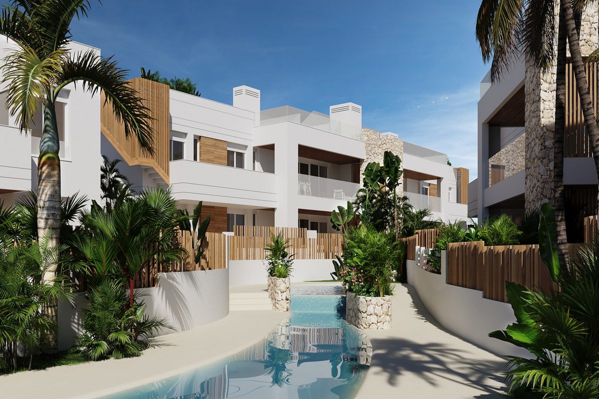 2 chambre Appartement - jardin à San Juan de los Terreros - Nouvelle construction in Medvilla Spanje