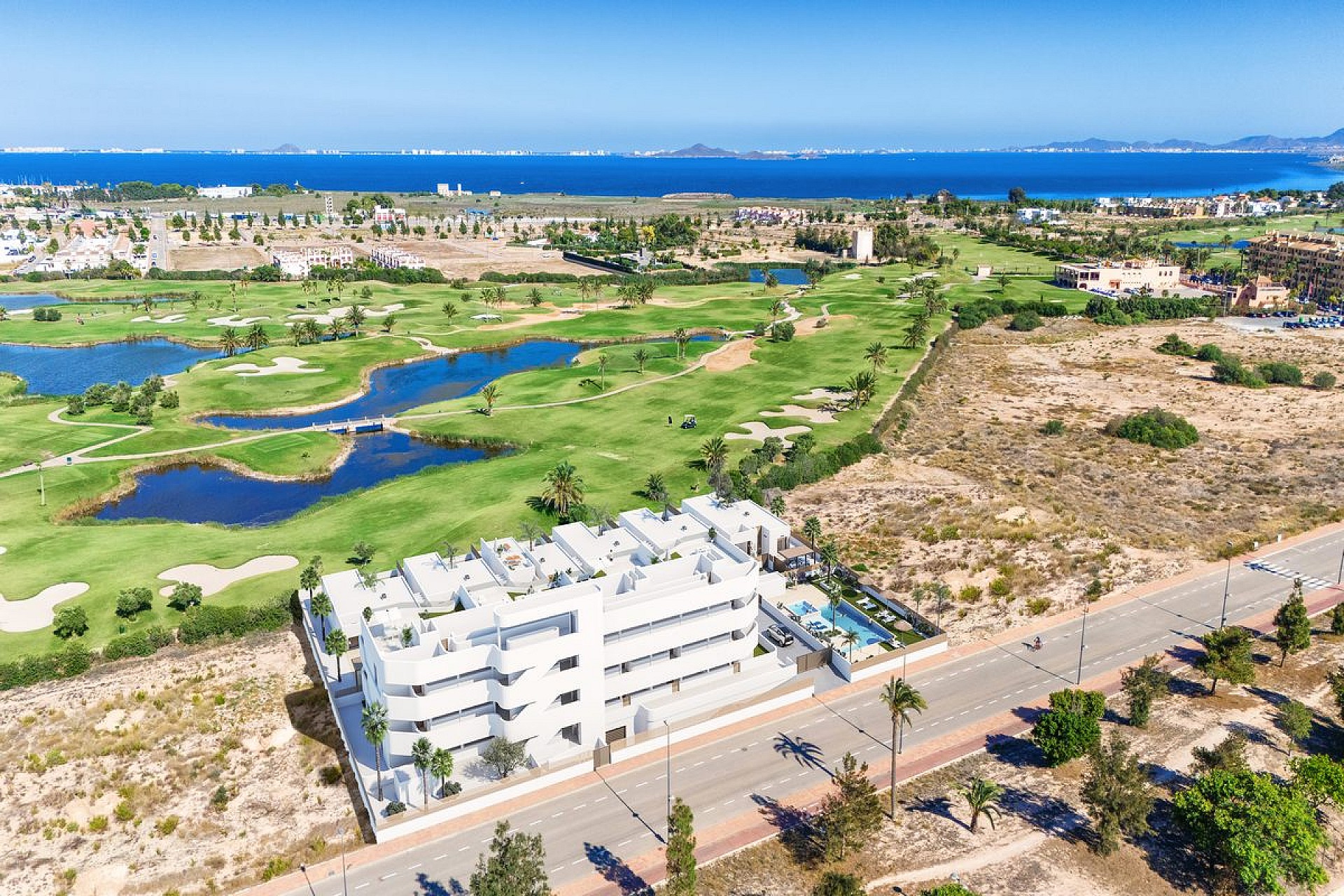 3 chambre Appartements - terrasse sur le toit à Los Alcazares - Nouvelle construction in Medvilla Spanje