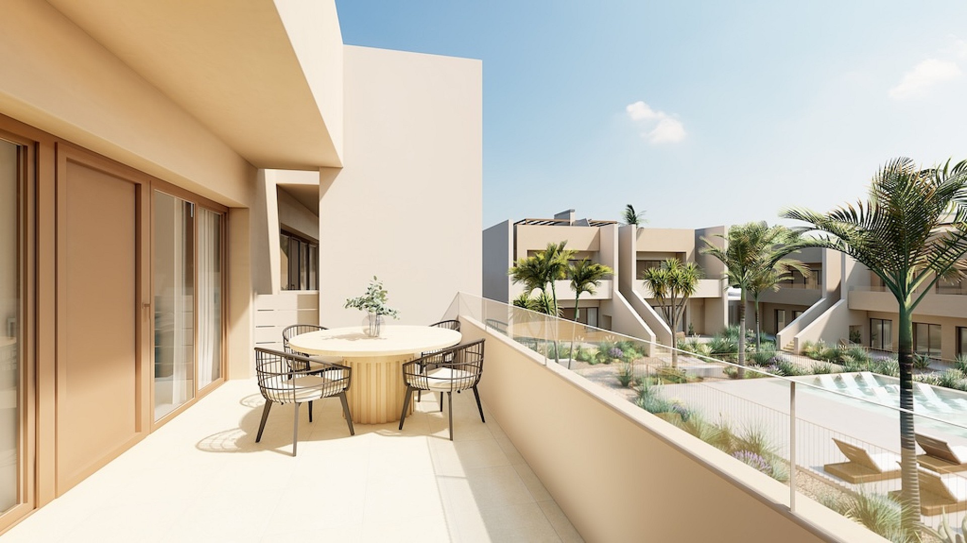 3 chambre Appartements - terrasse sur le toit à Roda Golf - Nouvelle construction in Medvilla Spanje