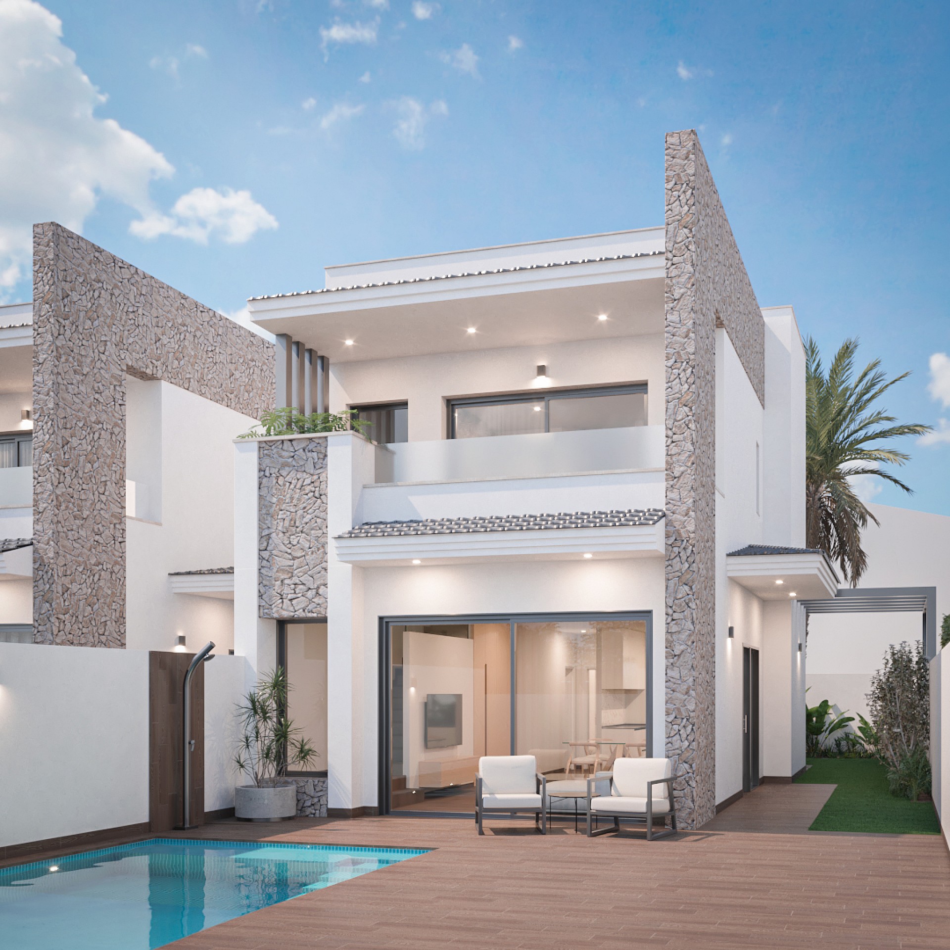 3 chambre Villa à San Pedro Del Pinatar - Nouvelle construction in Medvilla Spanje