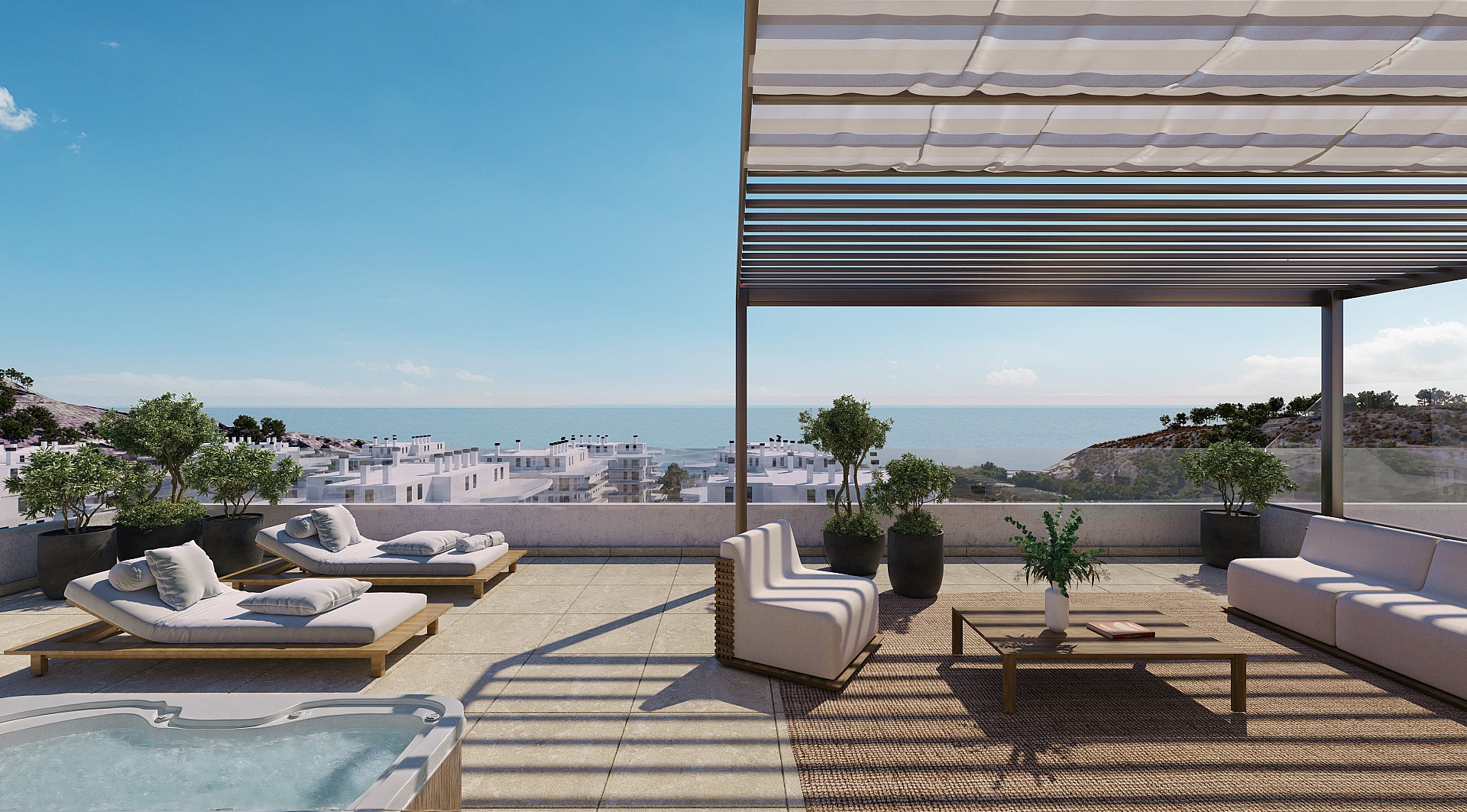 3 chambre Appartements - terrasse sur le toit à Villajoyosa - Nouvelle construction in Medvilla Spanje