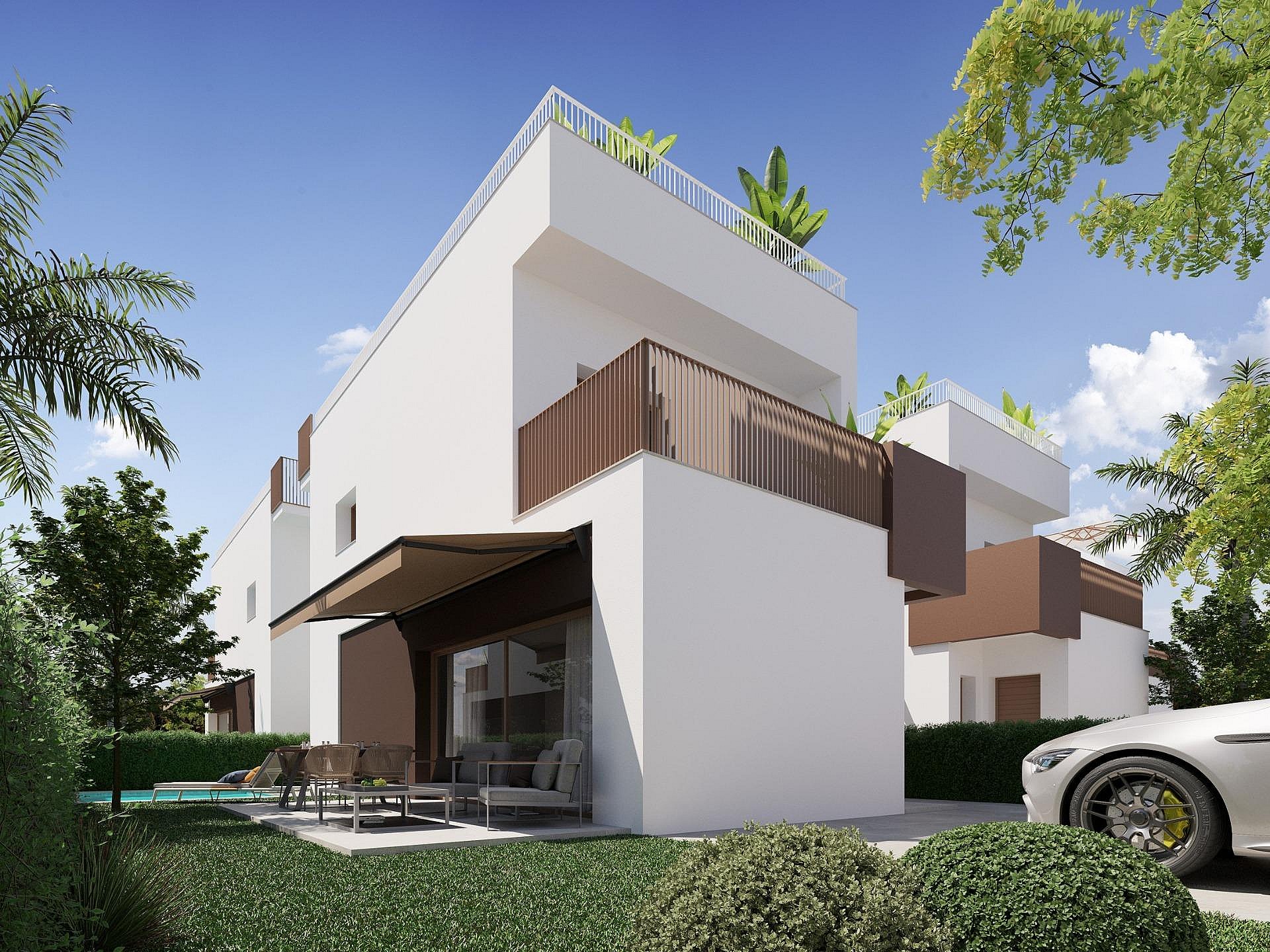 3 chambre Villa à La Marina - Nouvelle construction in Medvilla Spanje