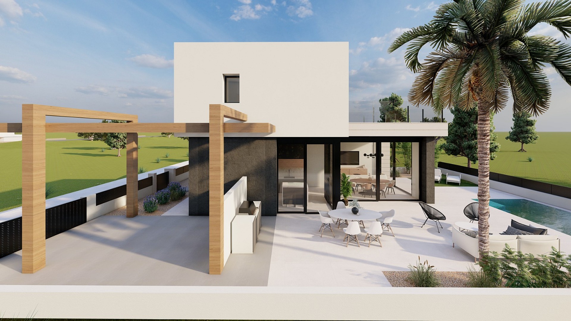 3 chambre Villa à Pilar de la Horadada - Nouvelle construction in Medvilla Spanje