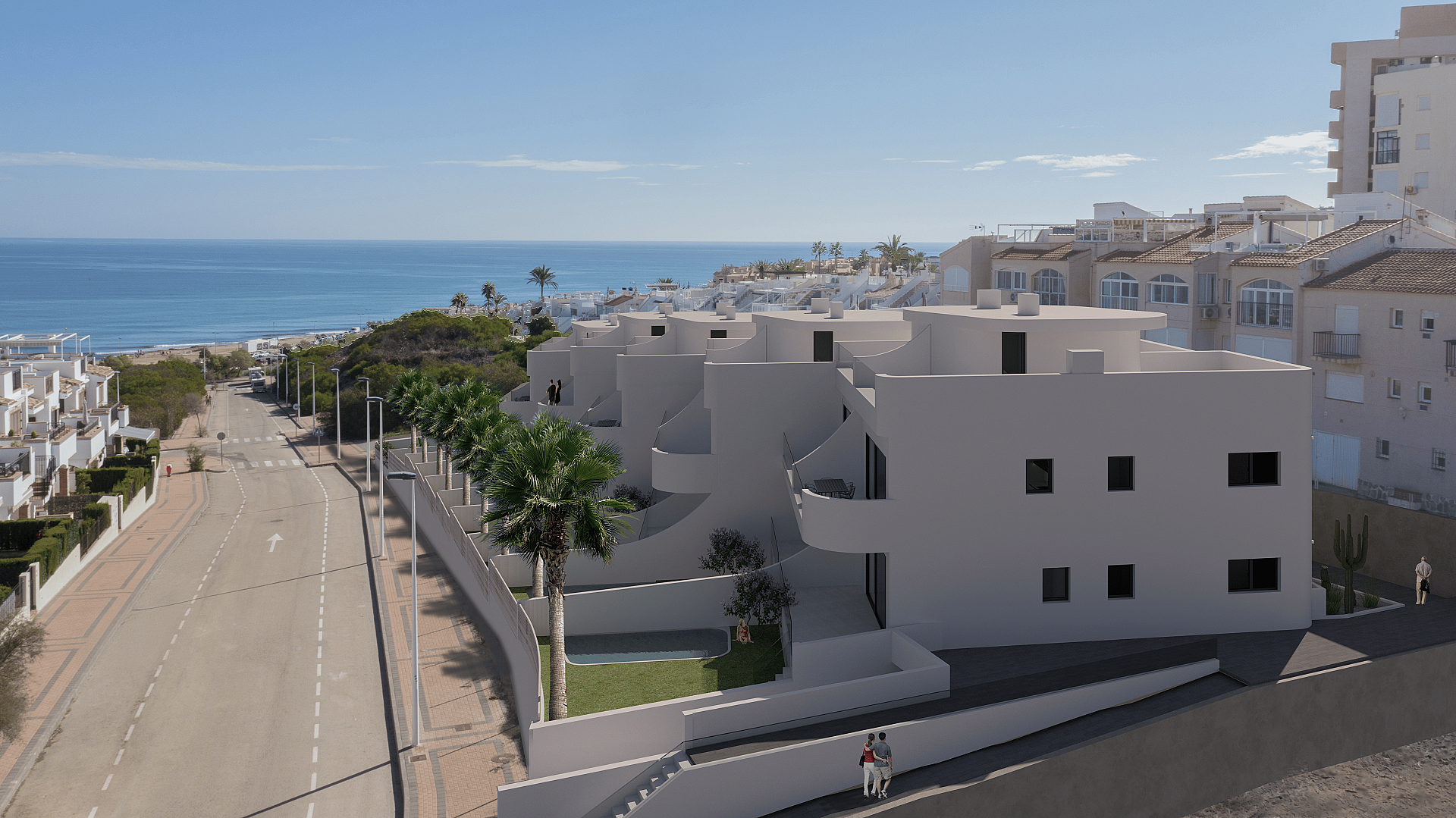 2 chambre Appartements - terrasse sur le toit à La Mata in Medvilla Spanje