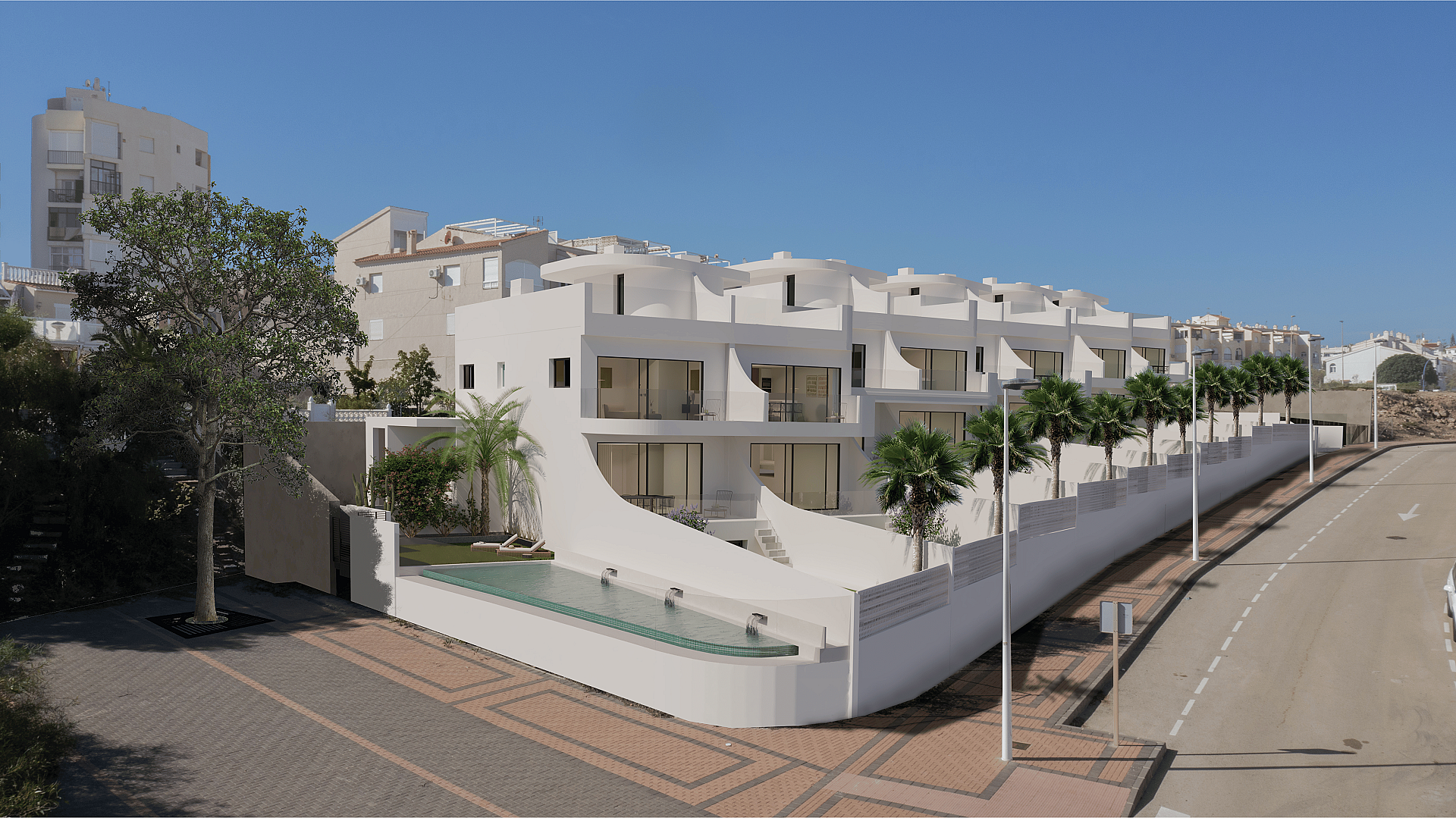 2 chambre Appartements - terrasse sur le toit à La Mata in Medvilla Spanje