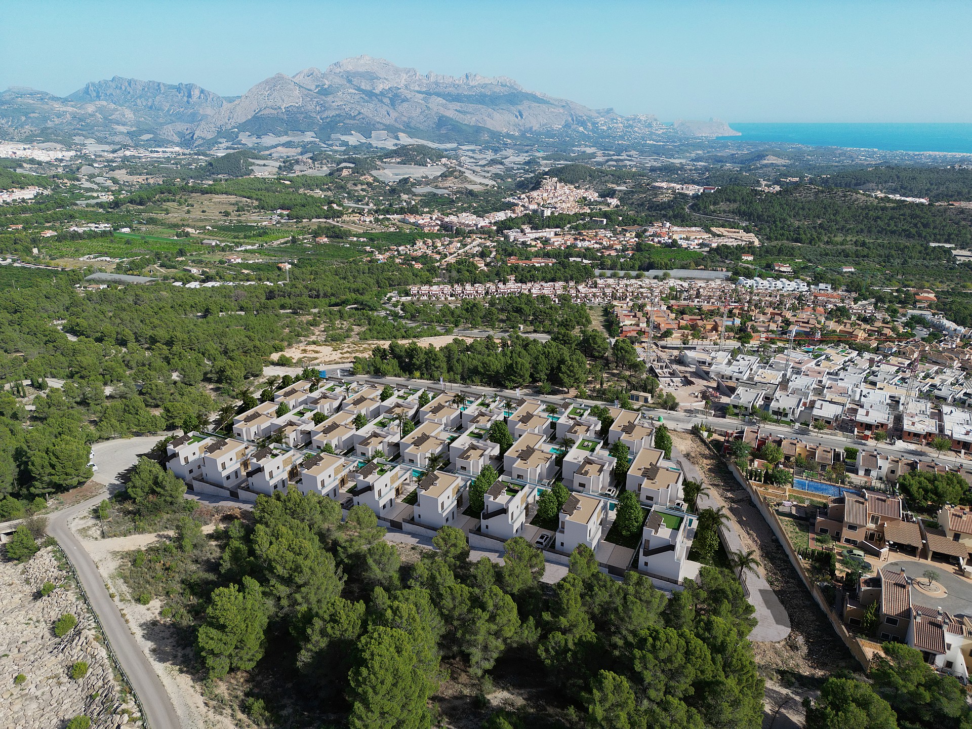 3 chambre Villa à Polop in Medvilla Spanje