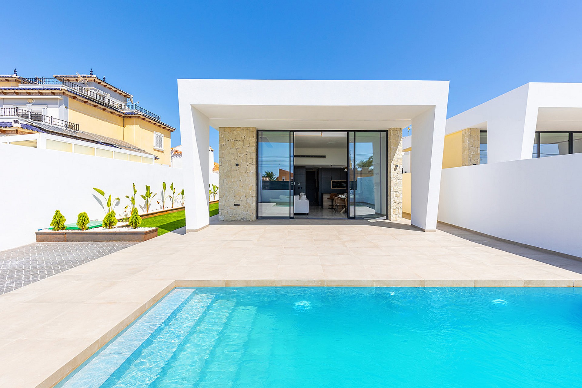 3 chambre Villa à Los Balcones in Medvilla Spanje