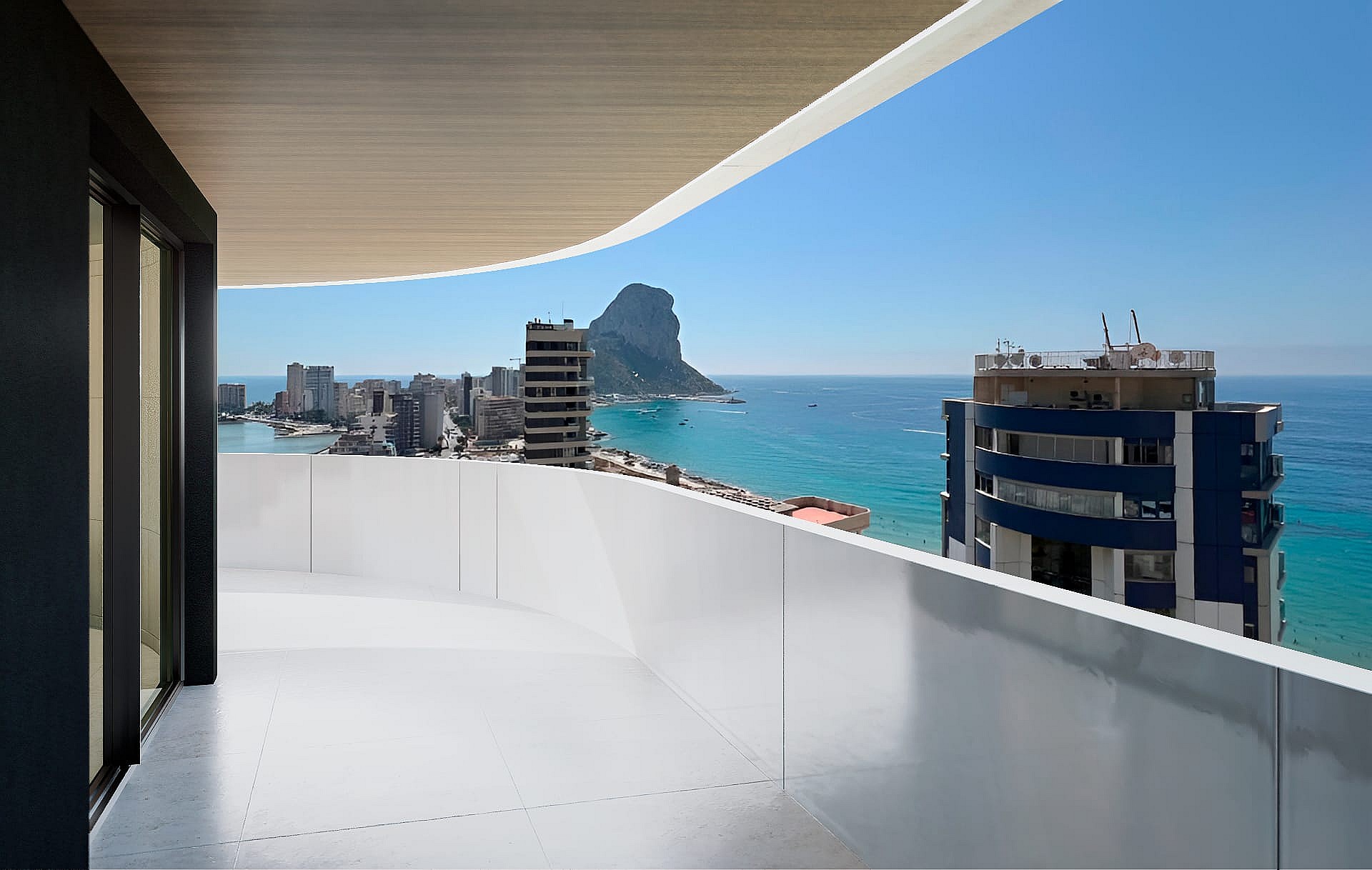 1 chambre Appartement - terrasse à Calpe in Medvilla Spanje