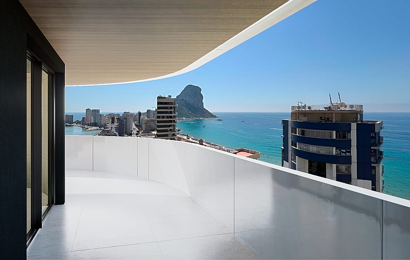 2 chambre Appartement - terrasse à Calpe in Medvilla Spanje