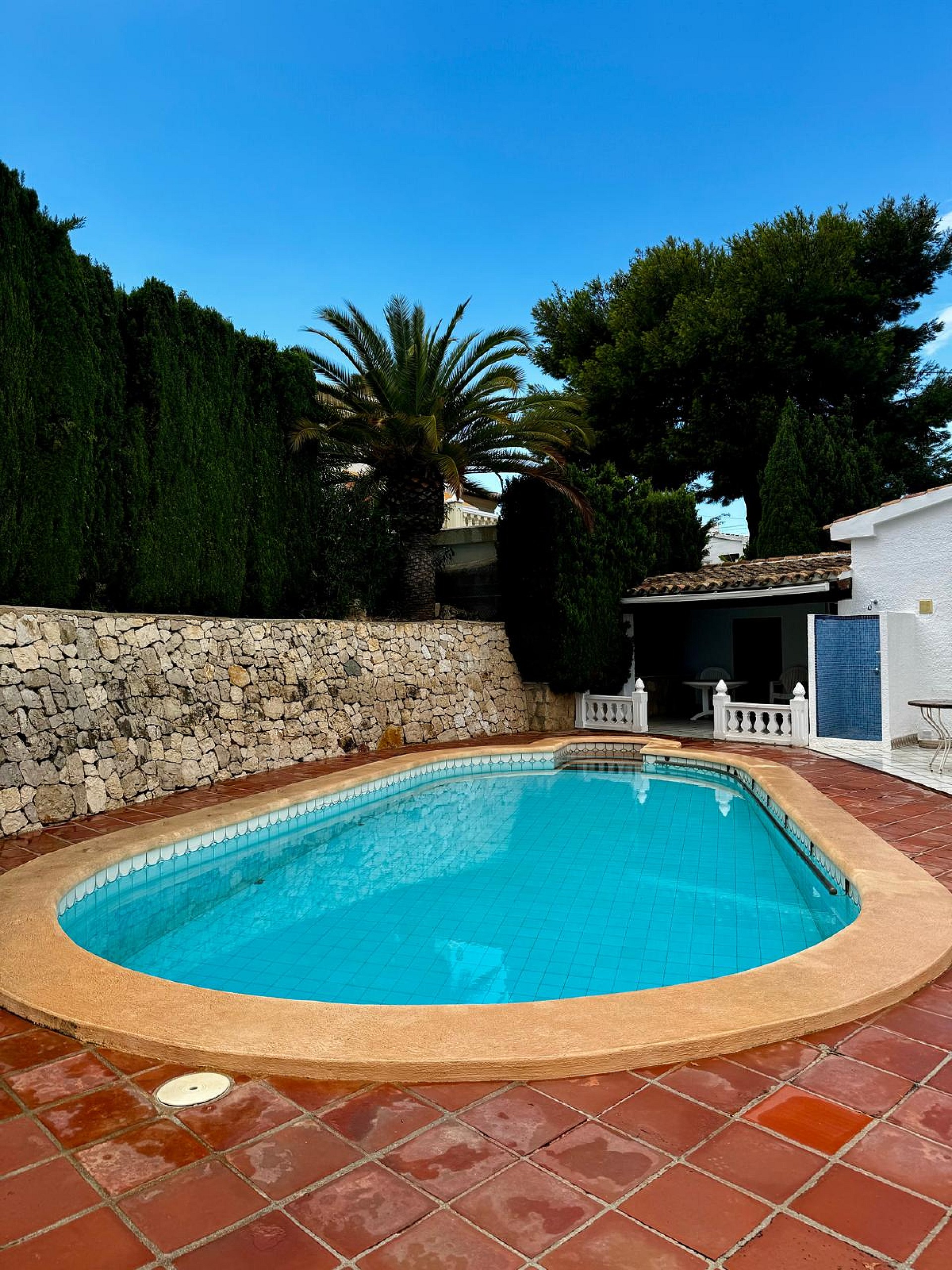 Propriété espagnole avec piscine privée à vendre à Moraira in Medvilla Spanje